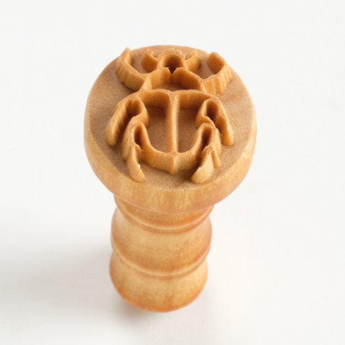 MKM Scarab Beetle 2.5cm wood stamp